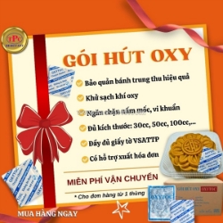 Bánh trung thu muốn giữ lâu, gói oxytoc có vai trò quan trọng gì?