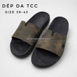 Xưởng sản xuất dép da bò – nhận sỉ toàn quốc