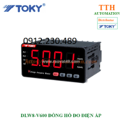 Đồng hồ đo dòng điện toky dlw8-aact đo giá trị hiệu dụng (rms), đo trung bình (avg)