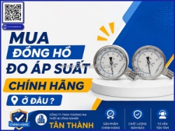Lắp đồng hồ đo áp yoshitake: kiểm tra ren, hướng lắp và vận hành sau khi lắp