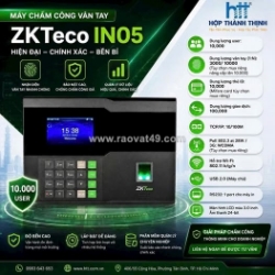 Máy chấm công vân tay zk teco in05