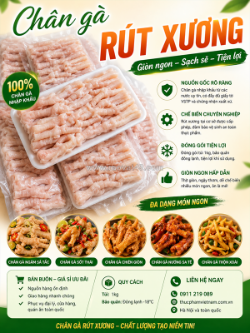 Nộm chân gà rút xương – giòn dai, chua ngọt, ăn là mê