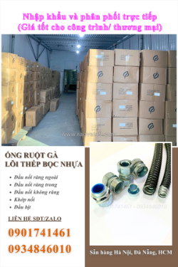 Phân phối ống ruột gà lõi thép giá xưởng tại hà nội, đà nẵng, hcm